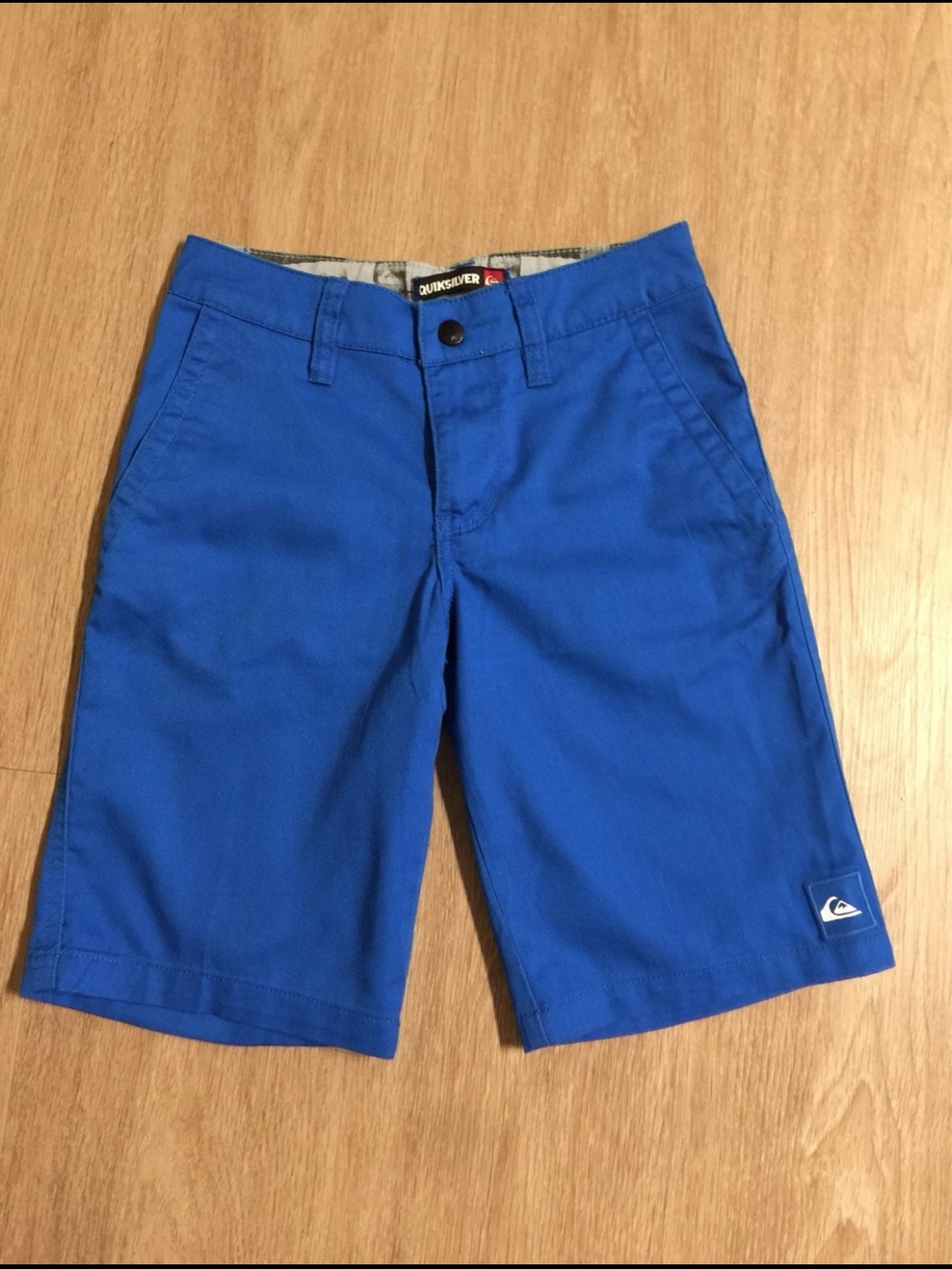 Quiksilver Boys Bright Blue Chino-Style Shorts